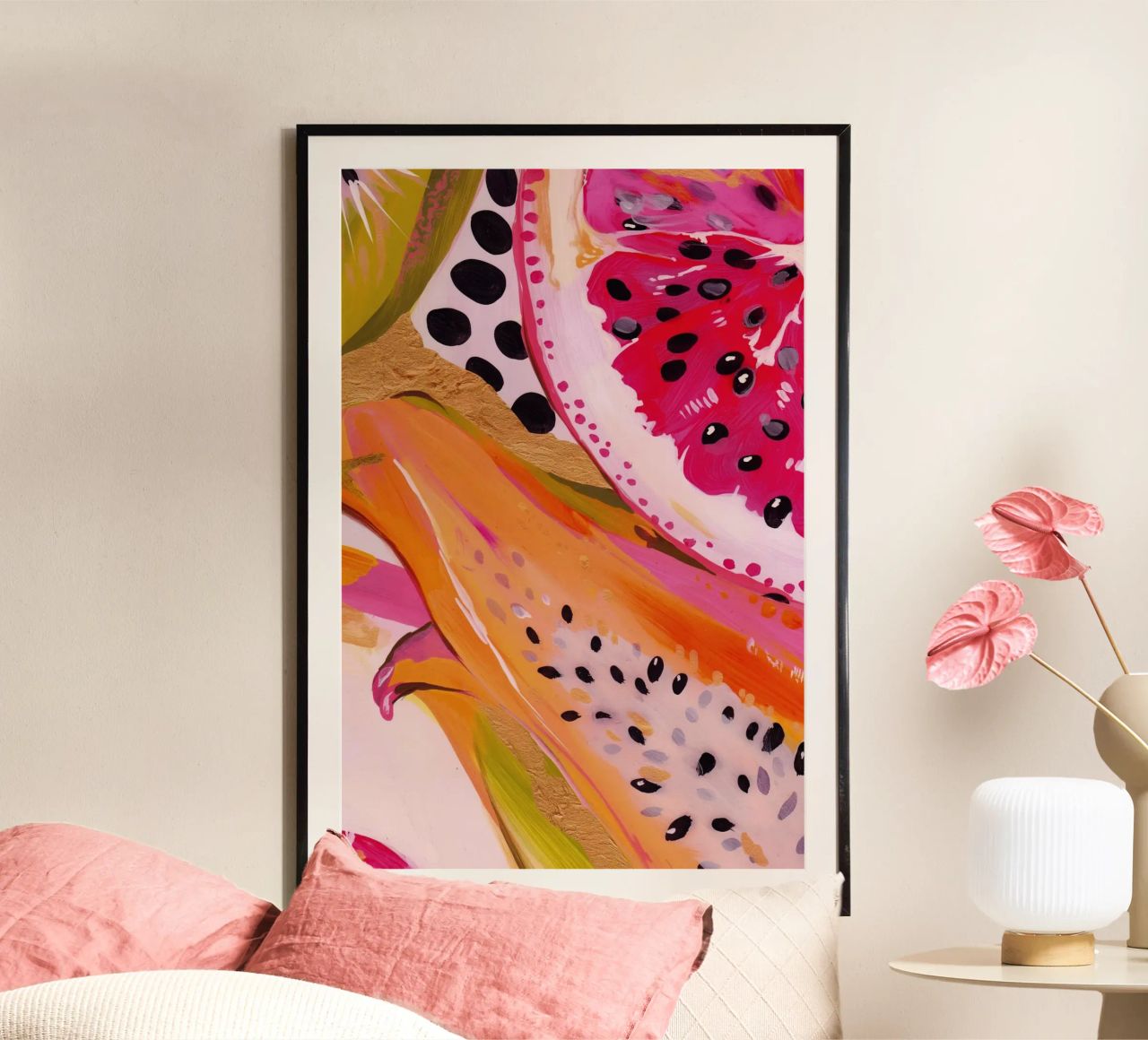 Fresh Fruits No 4 poster by treechild