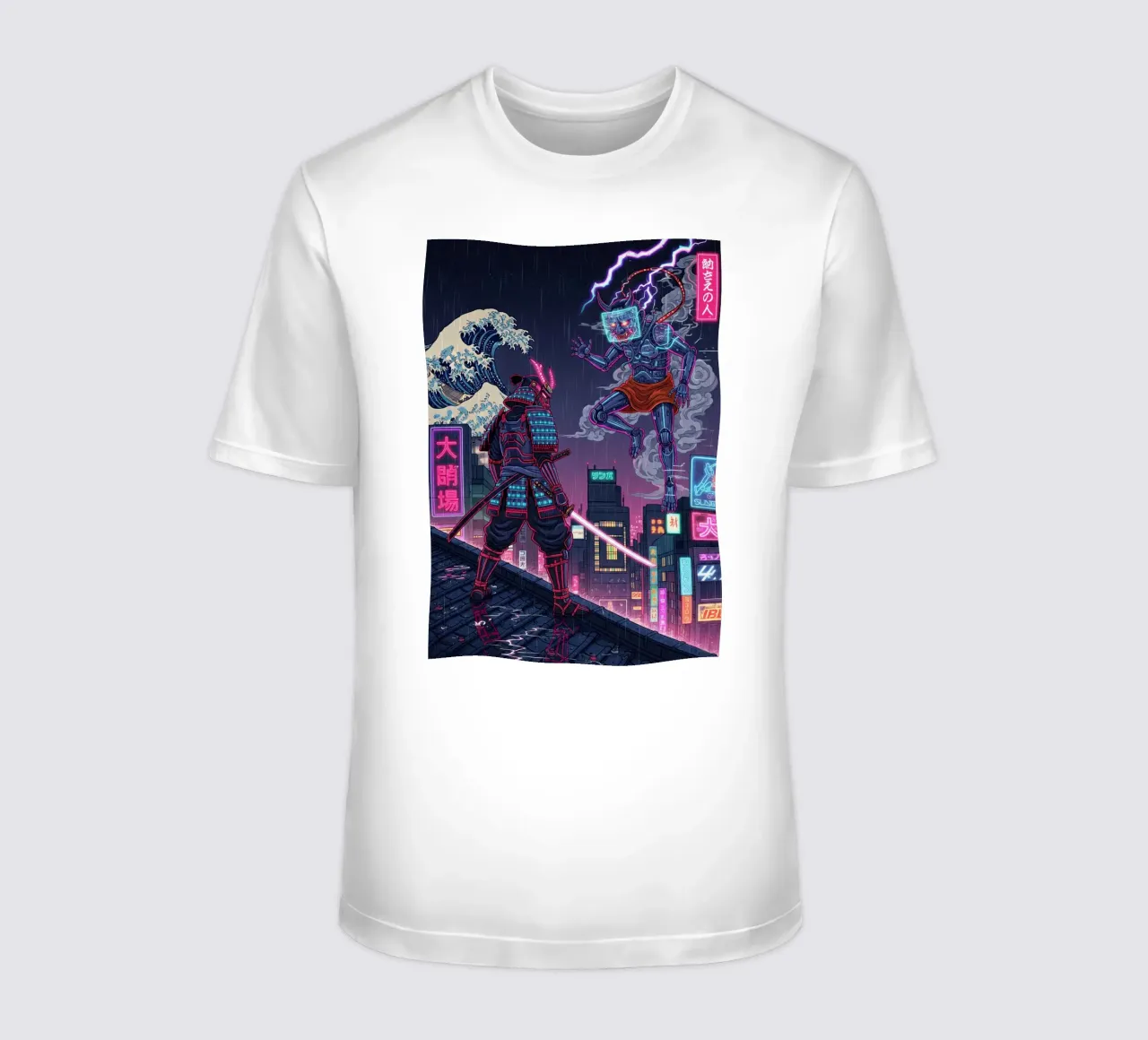 Stile artistico moderno e retrò giapponese (2) t-shirt da Lembayung art