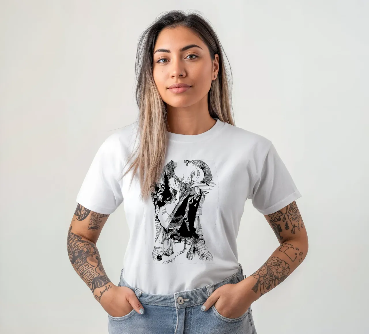 carpe diem t-shirt da Giulio Iurissevich