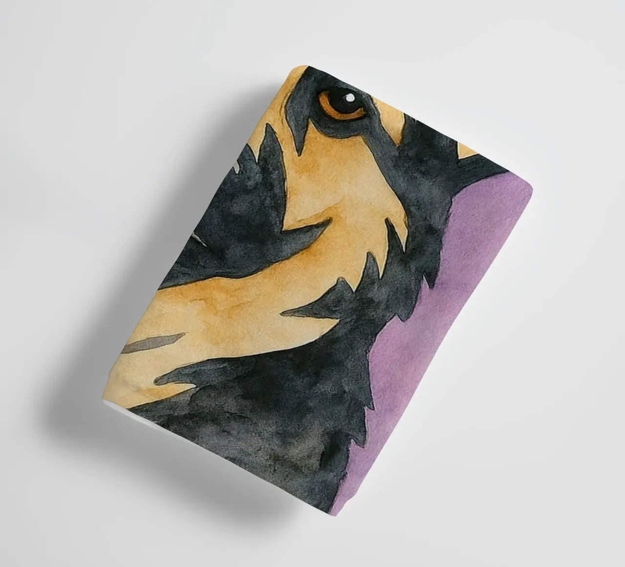 now show resposibility dog art drawing towel by pasadenan