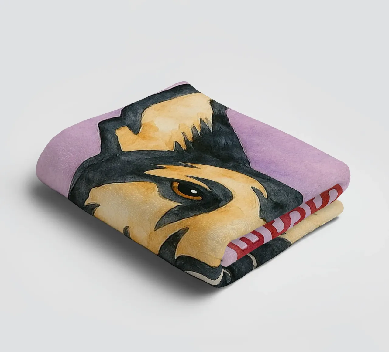 now show resposibility dog art drawing towel by pasadenan