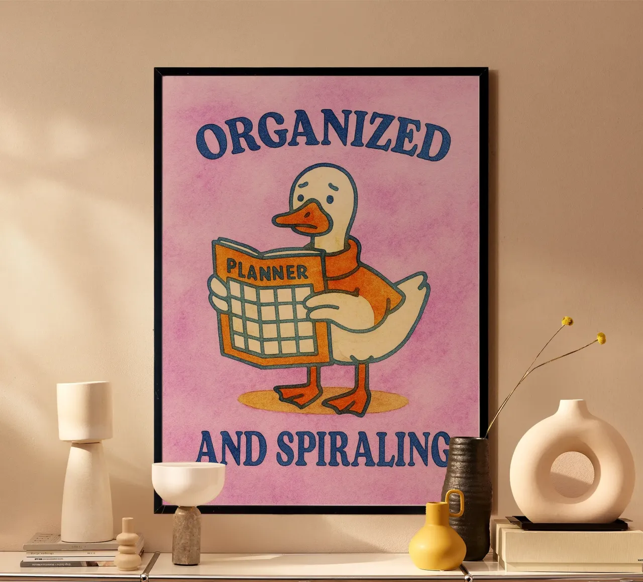 organized and spiraling duck art drawing hahnemühle by pasadenan