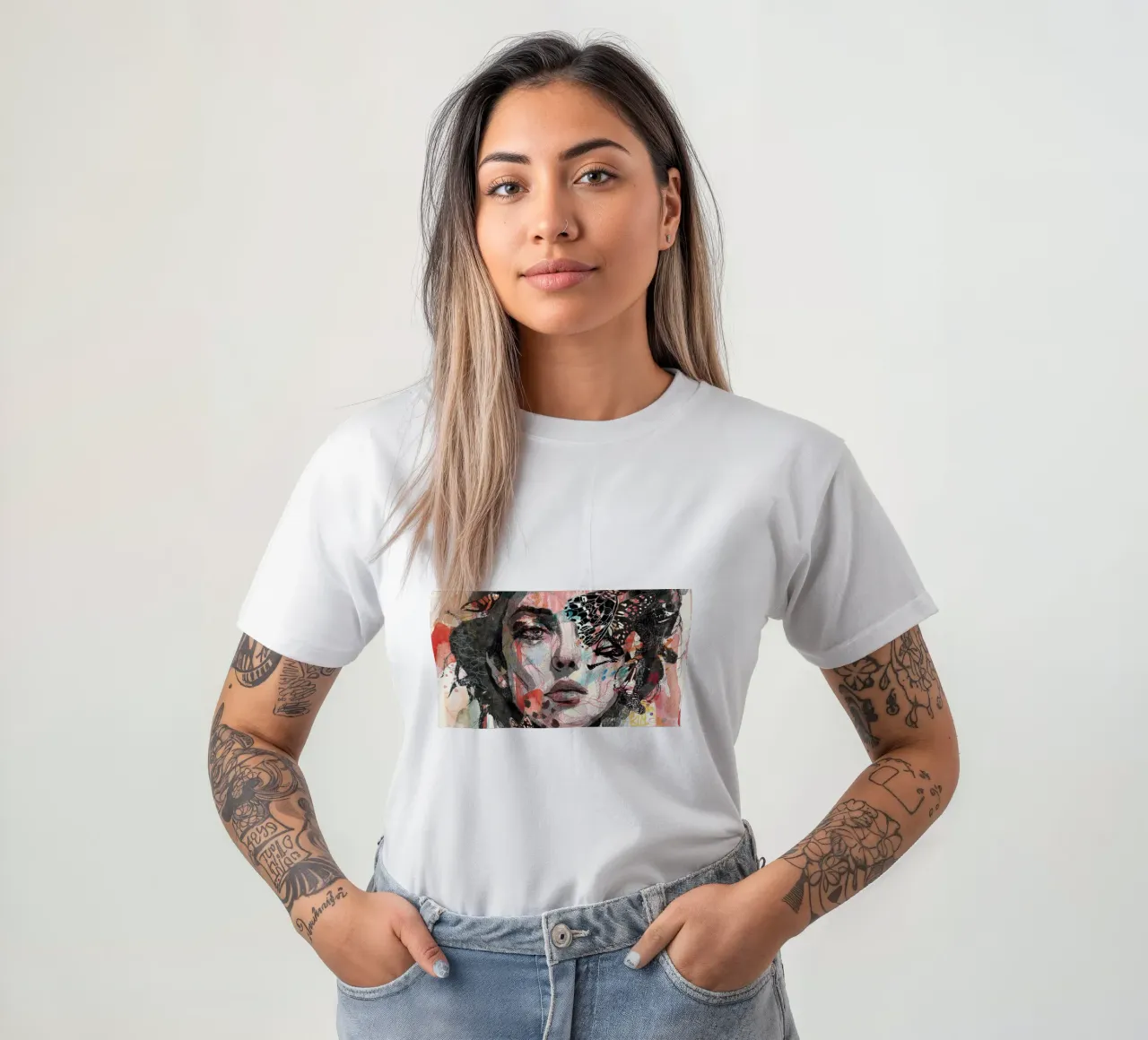 farfalla t-shirt da Giulio Iurissevich