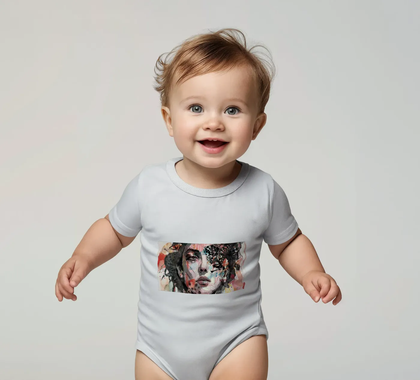 papillon body bébé de Giulio Iurissevich