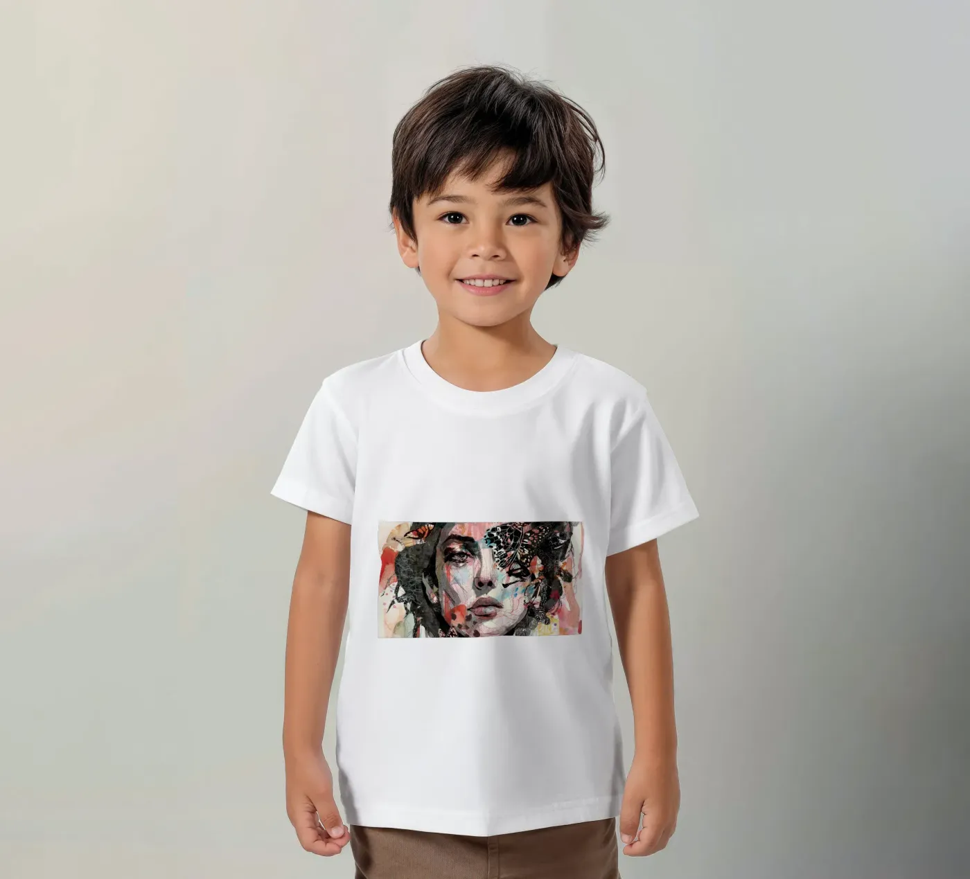 butterfly kinder t-shirt van Giulio Iurissevich