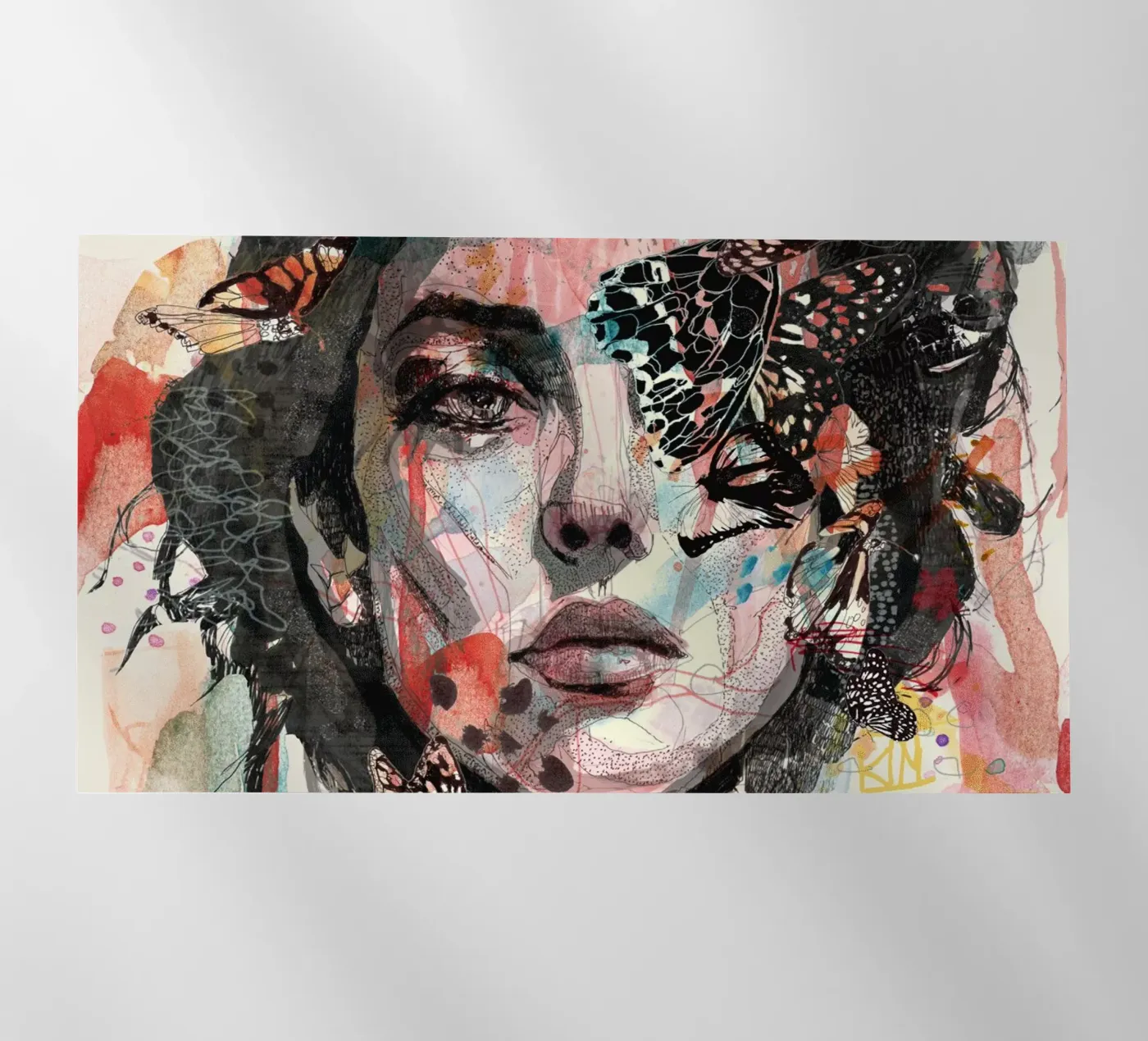 Schmetterling Backlit Folie von Giulio Iurissevich