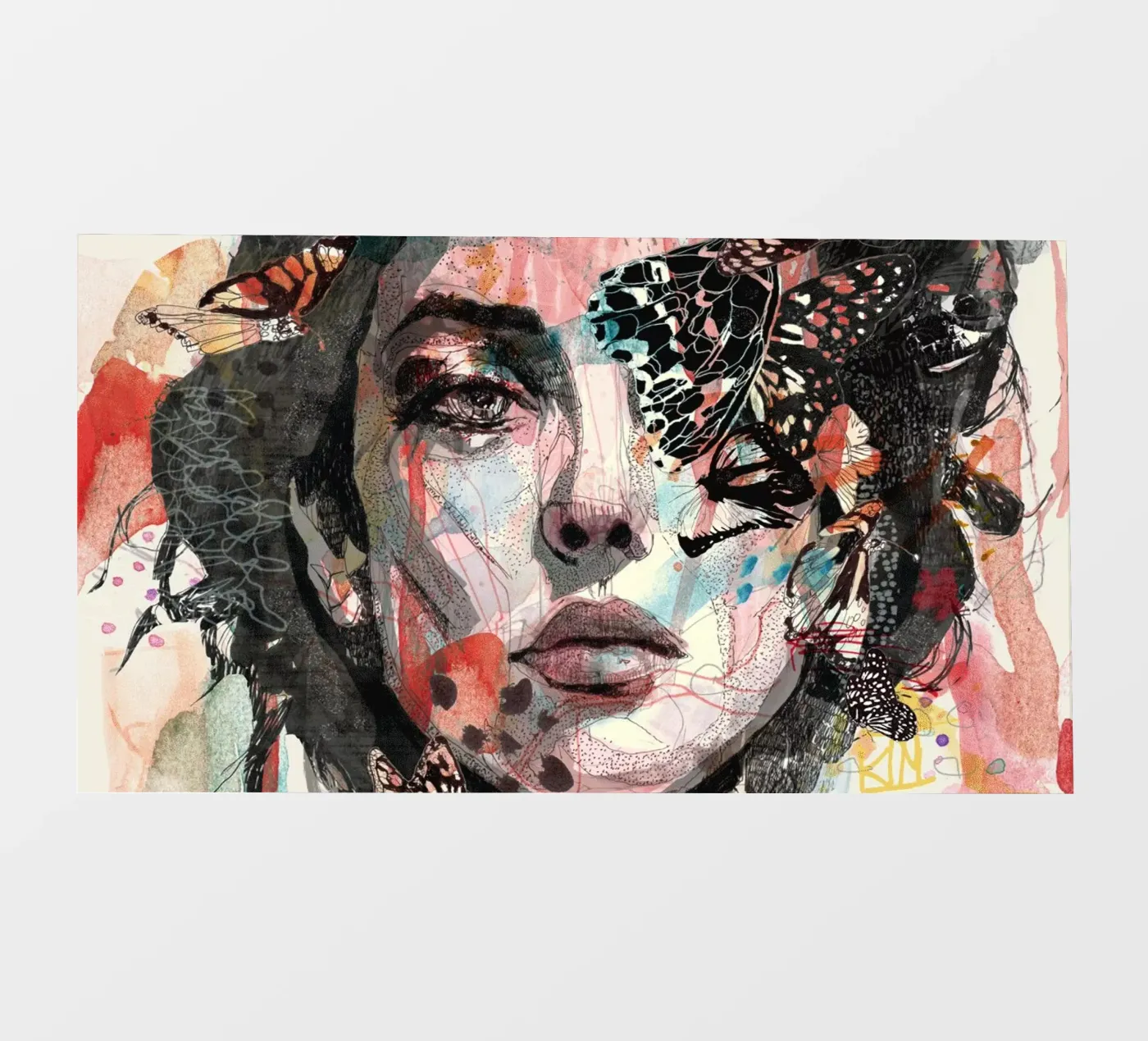 Schmetterling Backlit Folie von Giulio Iurissevich