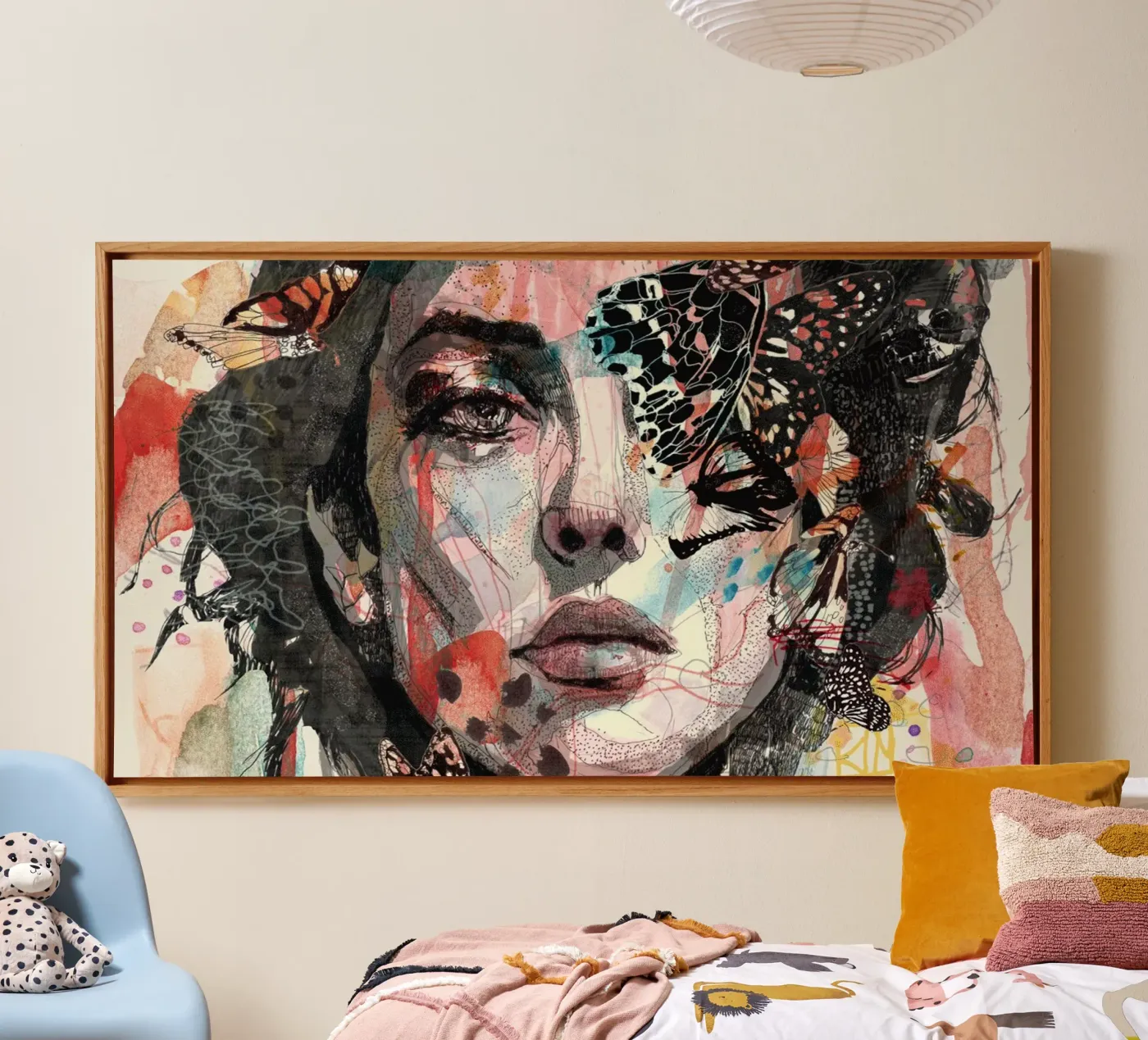 farfalla tela da Giulio Iurissevich