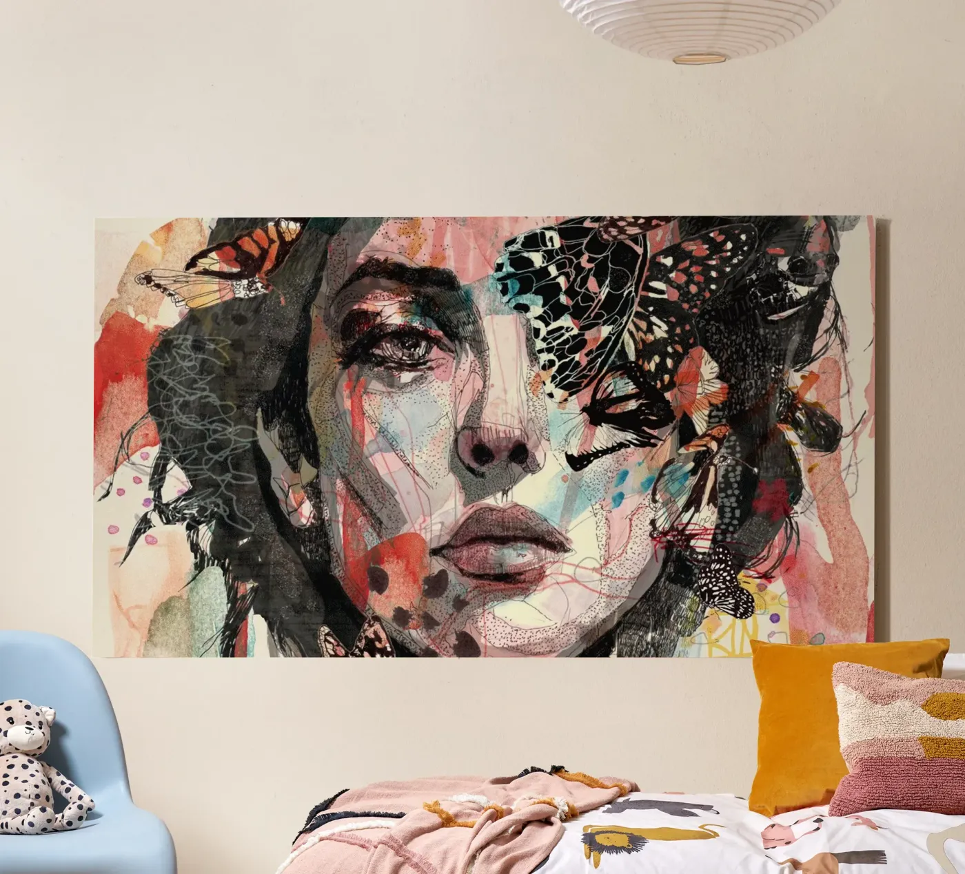 farfalla tela da Giulio Iurissevich