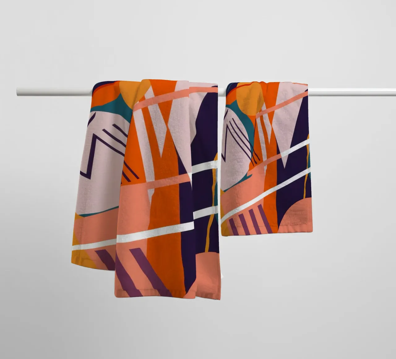 Dynamic Shard Collision towel by Trace Brush