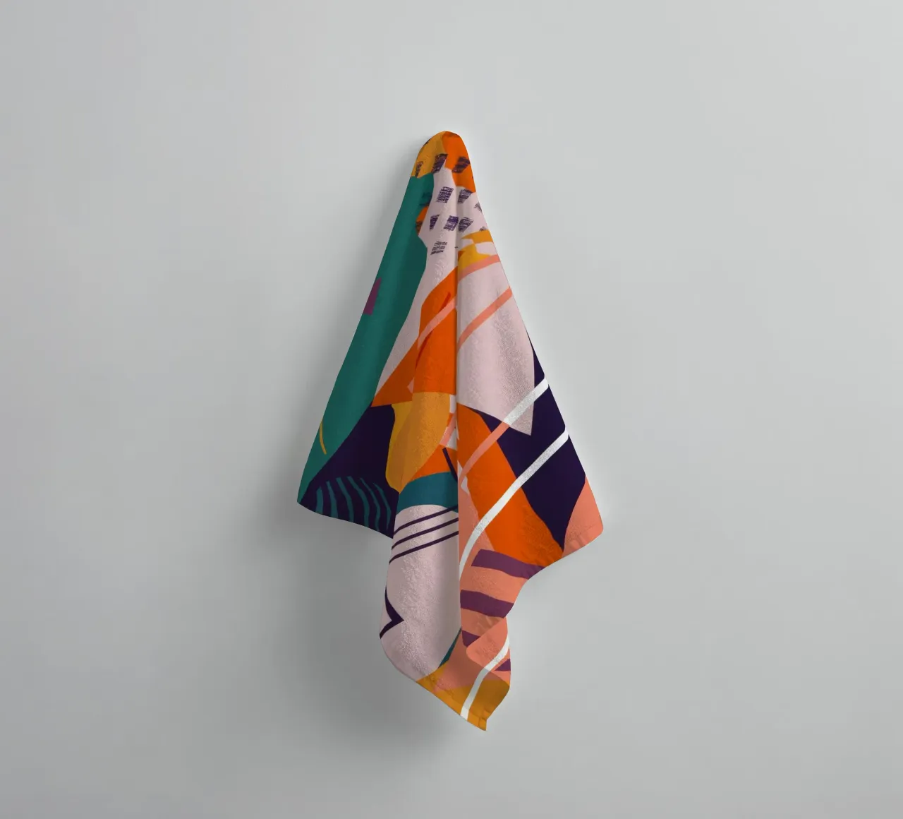 Dynamic Shard Collision towel by Trace Brush