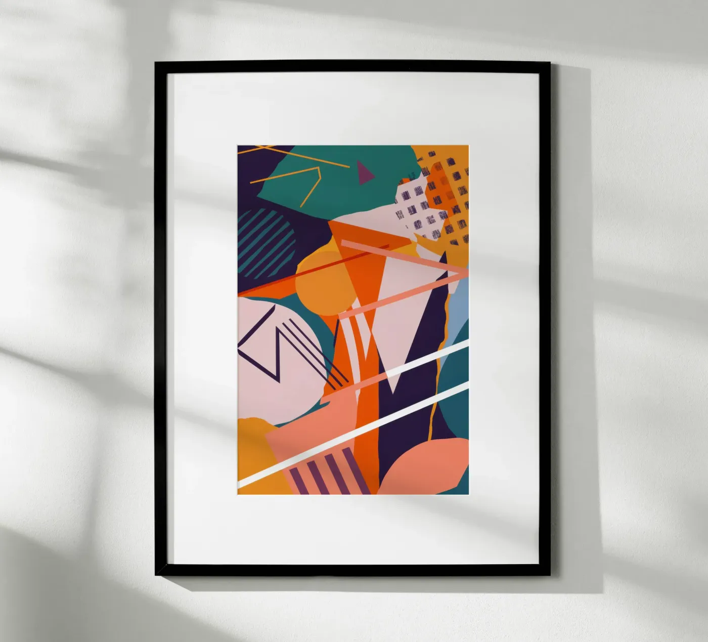 Dynamic Shard Collision poster by Trace Brush