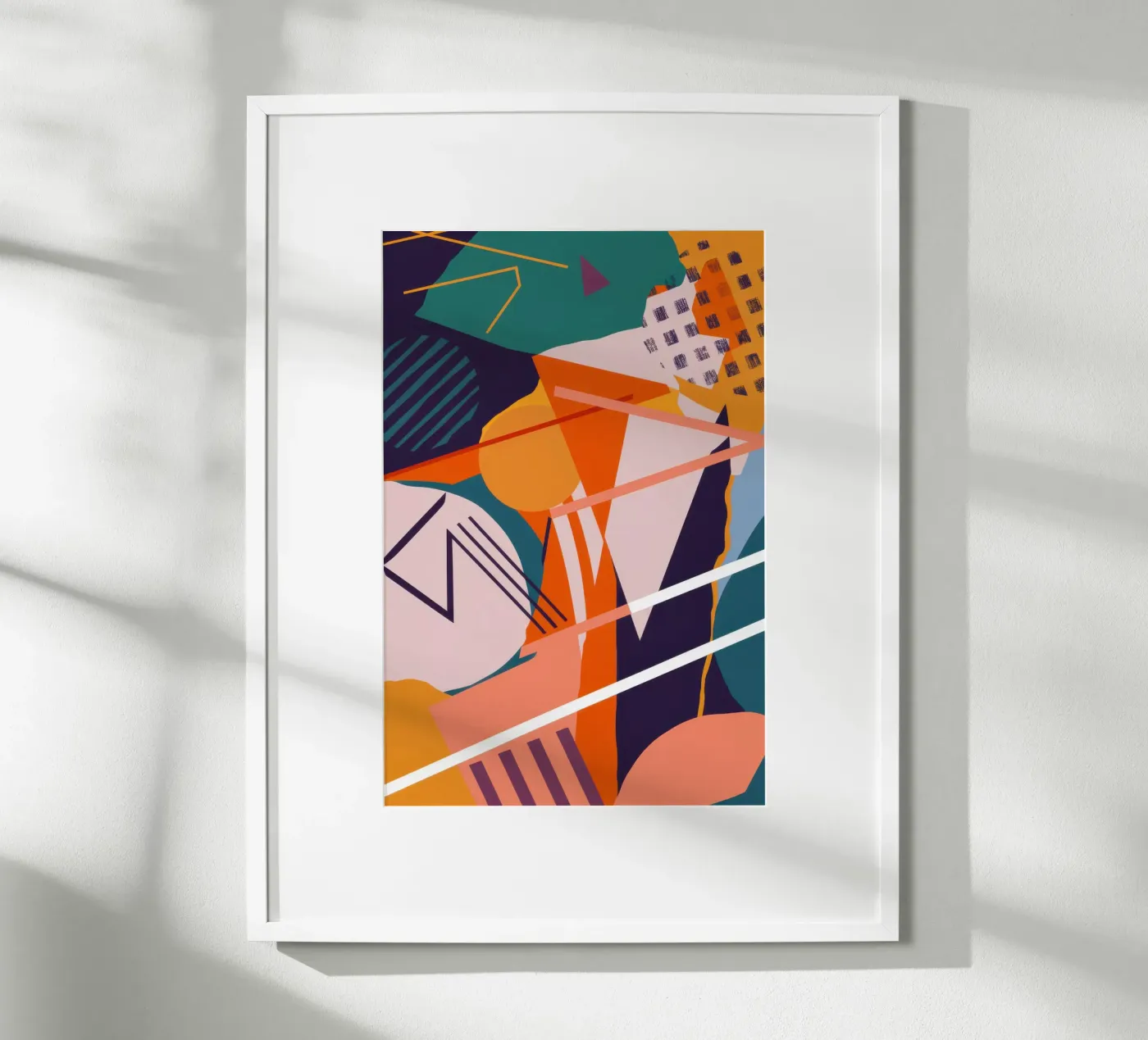 Dynamic Shard Collision poster by Trace Brush