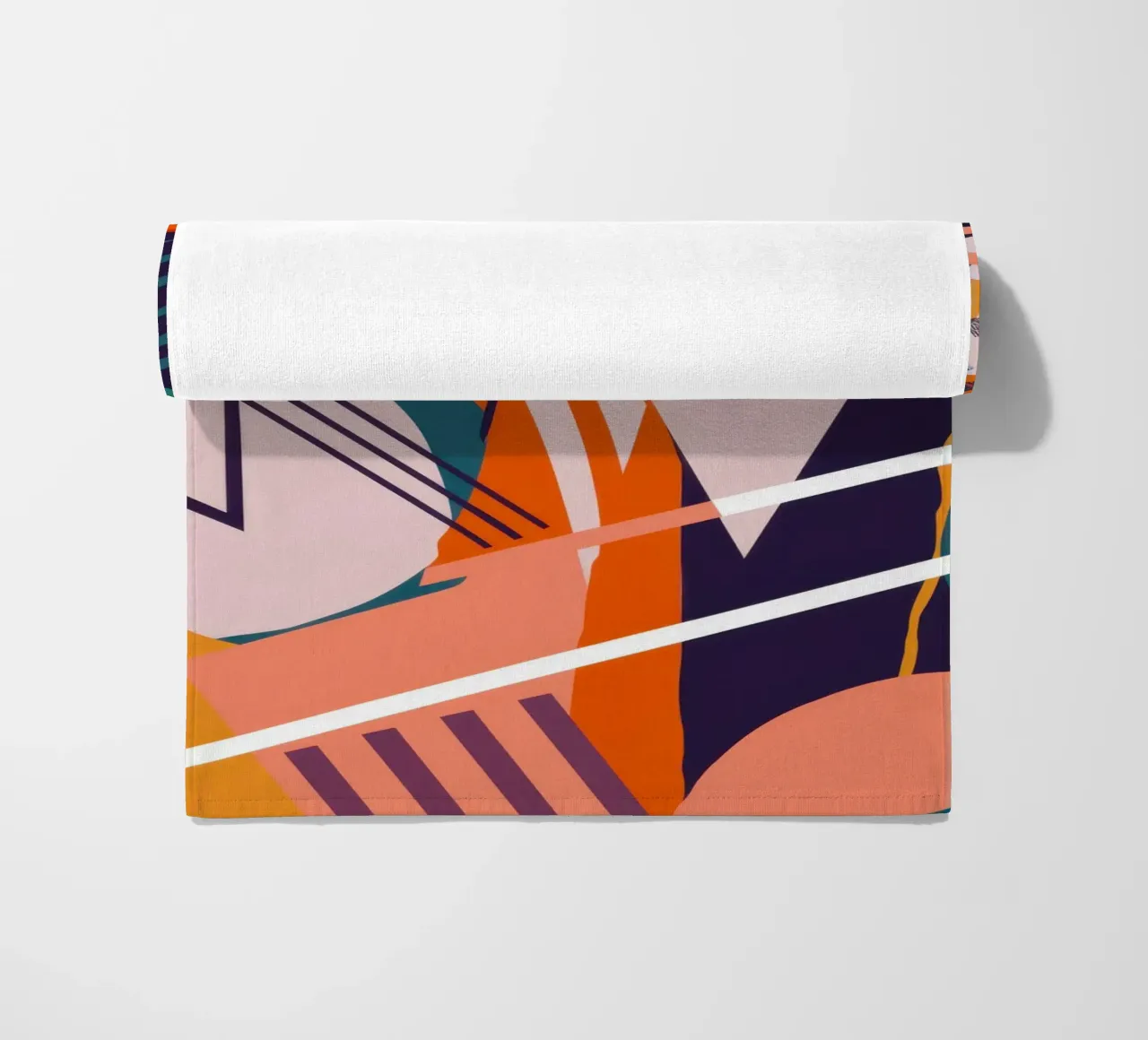 Collision dynamique des tessons serviette de plage de Trace Brush