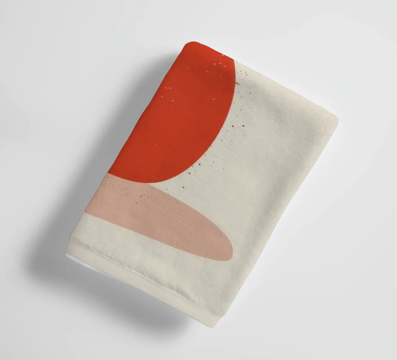 Balanced Abstract Totem towel by Irish Strokes