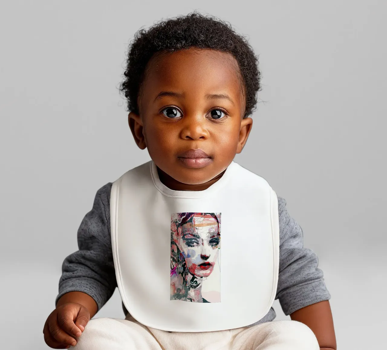 l a v a baby slabbetje van Giulio Iurissevich