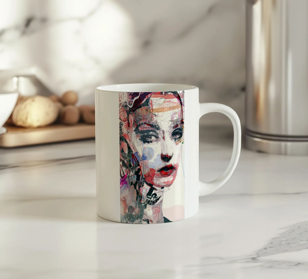 l a v a tazza in ceramica da Giulio Iurissevich