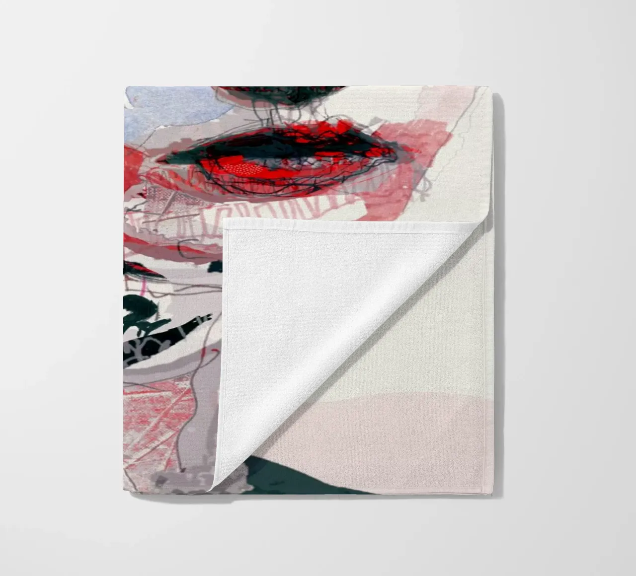 l a v a beach towel by Giulio Iurissevich