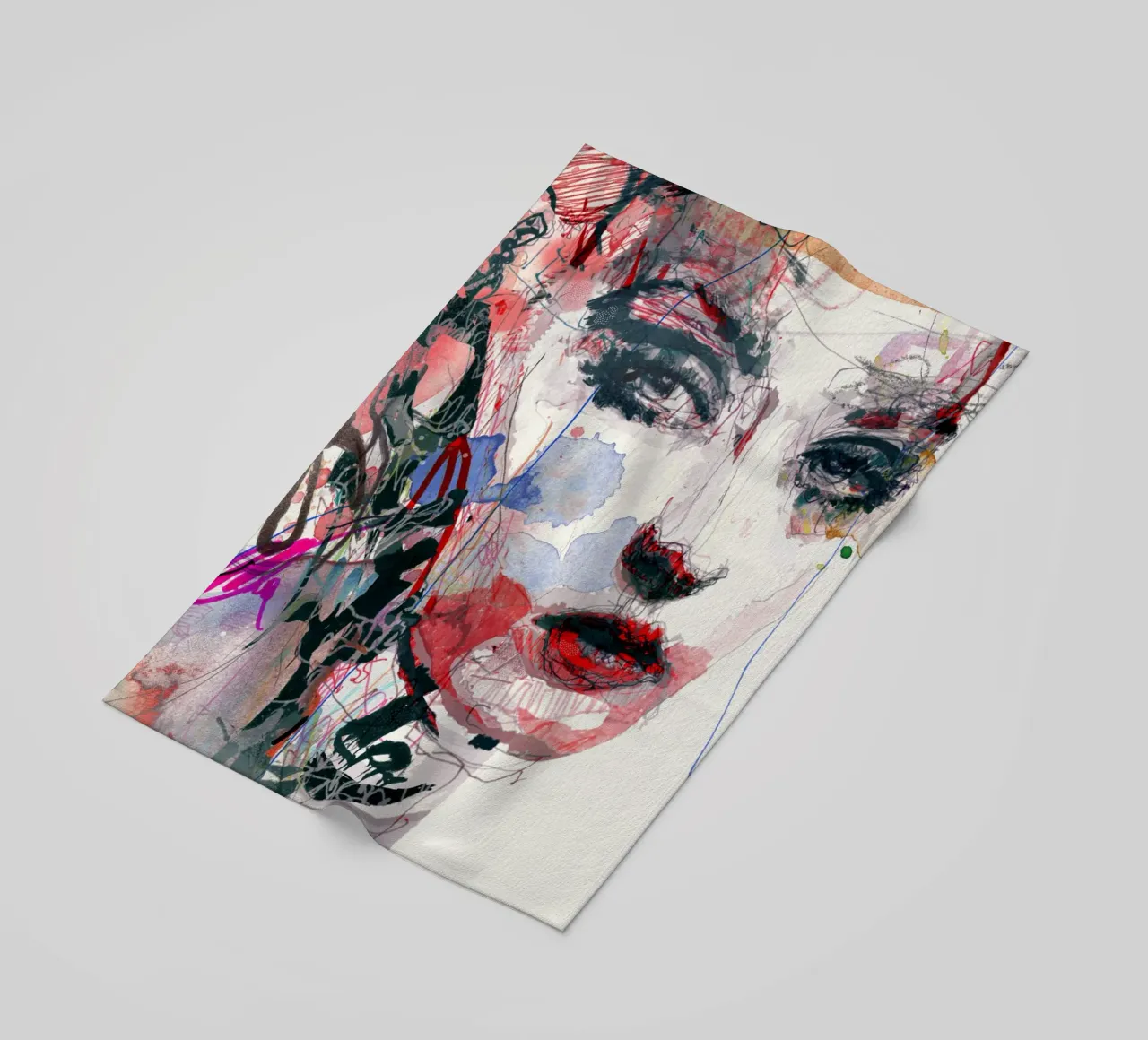 l a v a beach towel by Giulio Iurissevich