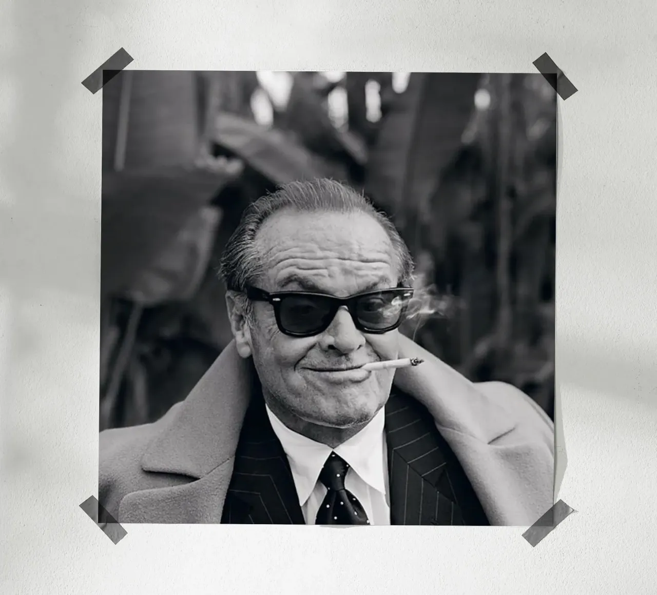 Sorriso con sigaretta carta hahnemühle da glover studio