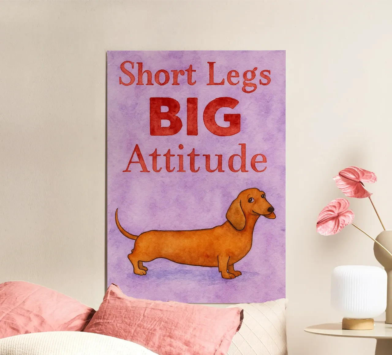 gambe corte atteggiamento grande disegno d'arte poster da pasadenan