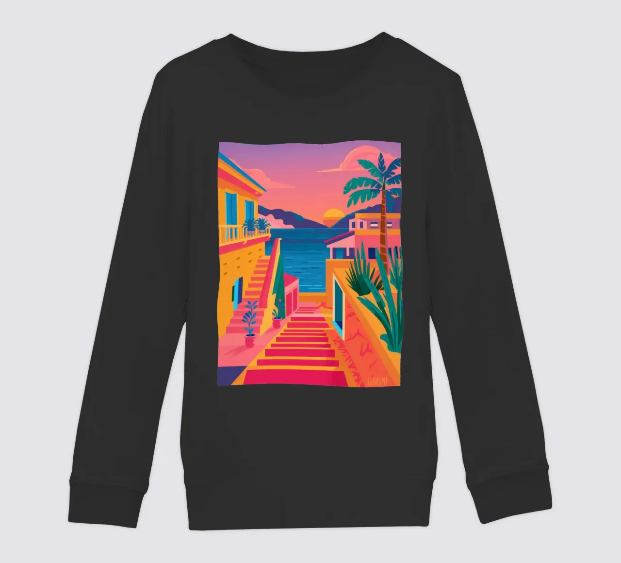 Scala per il paradiso felpa bambino da Trace Brush