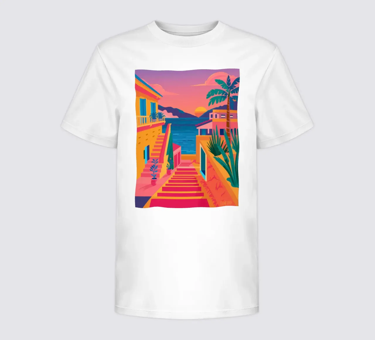 Scala per il paradiso t-shirt bambini da Trace Brush