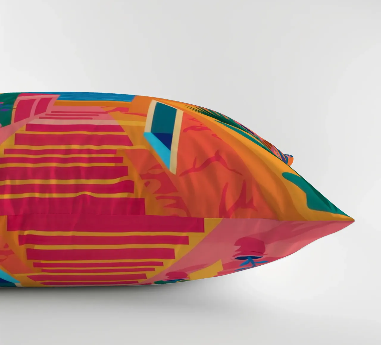 De trap naar het paradijs kussen van Trace Brush