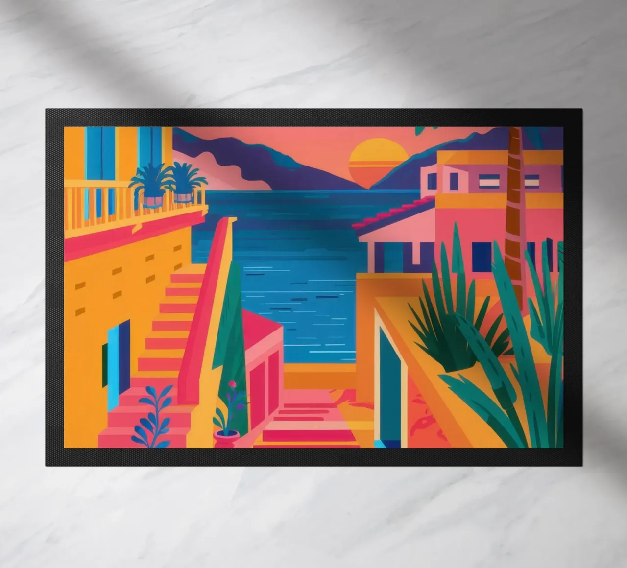 Scala per il paradiso zerbino da Trace Brush