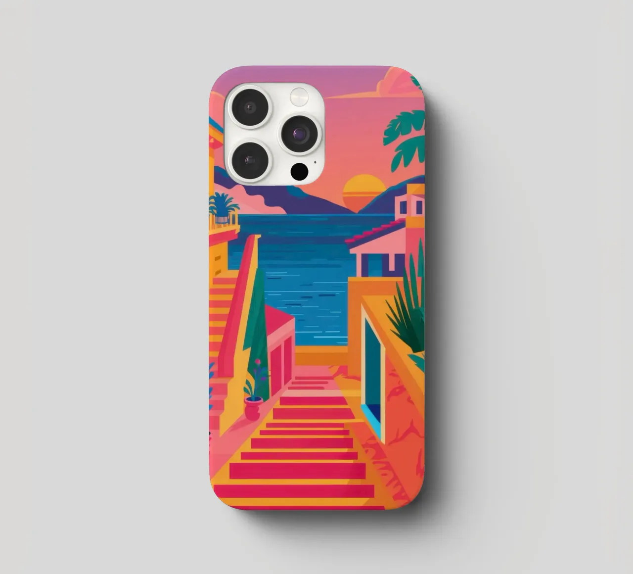 Scala per il paradiso cover iphone da Trace Brush