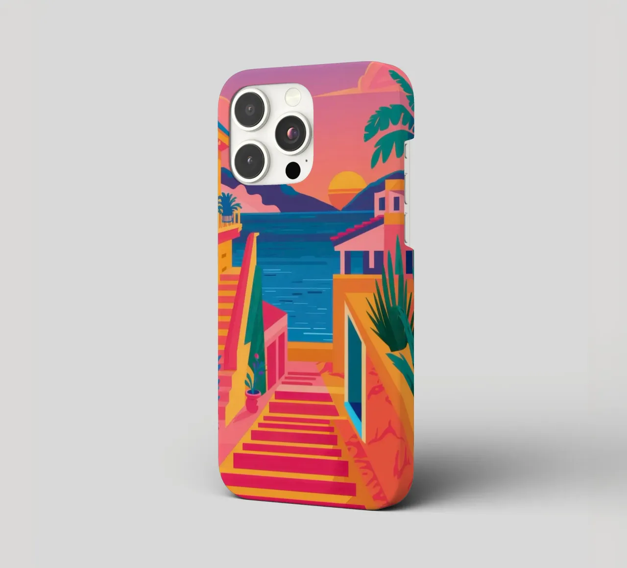 Scala per il paradiso cover iphone da Trace Brush