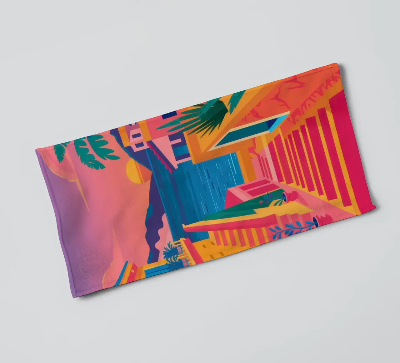 Scala per il paradiso asciugamano da bagno da Trace Brush