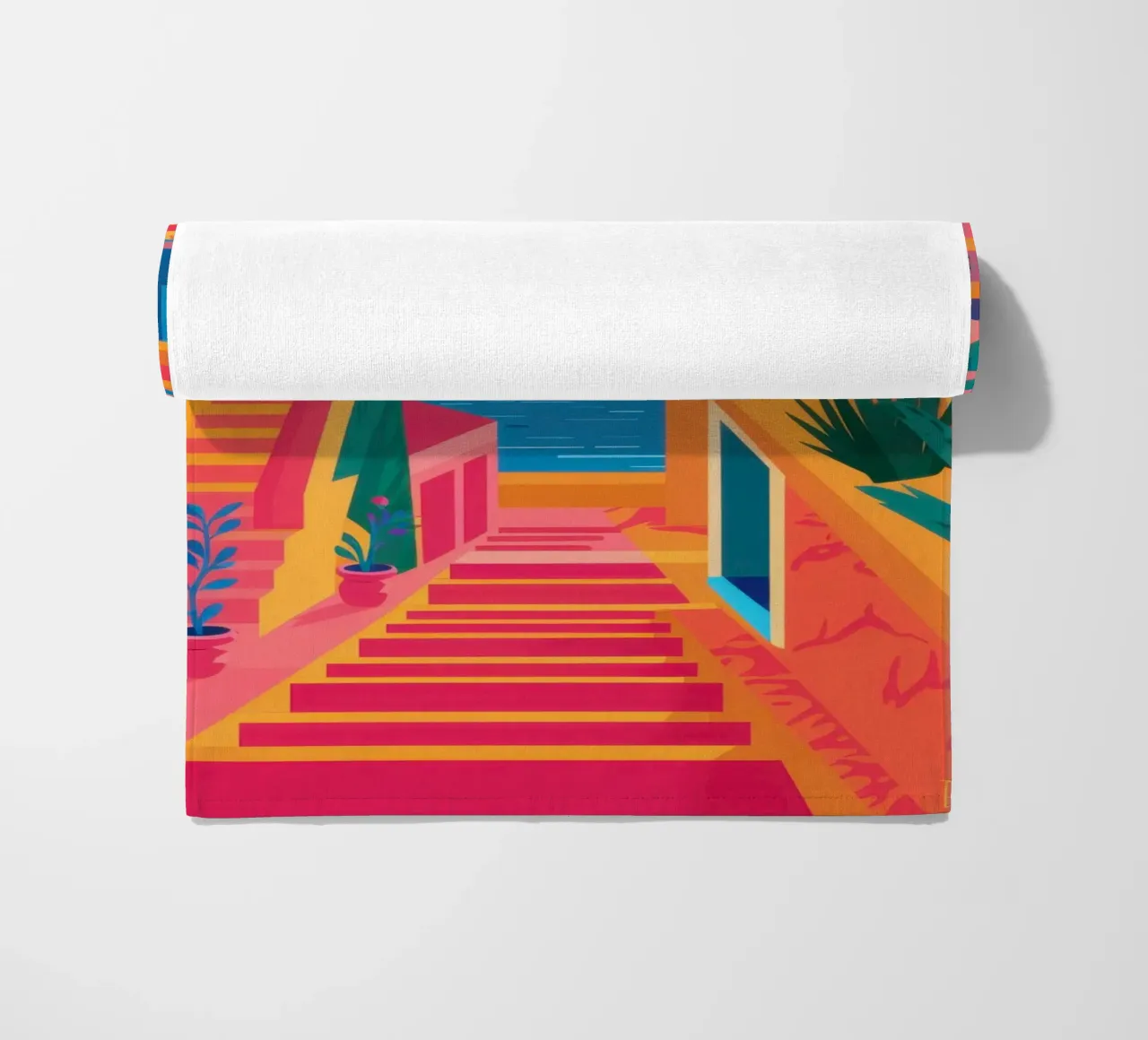 Scala per il paradiso telo mare da Trace Brush