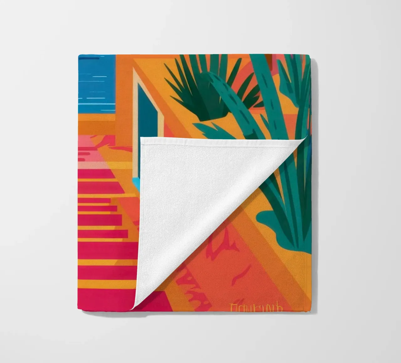 Scala per il paradiso telo mare da Trace Brush