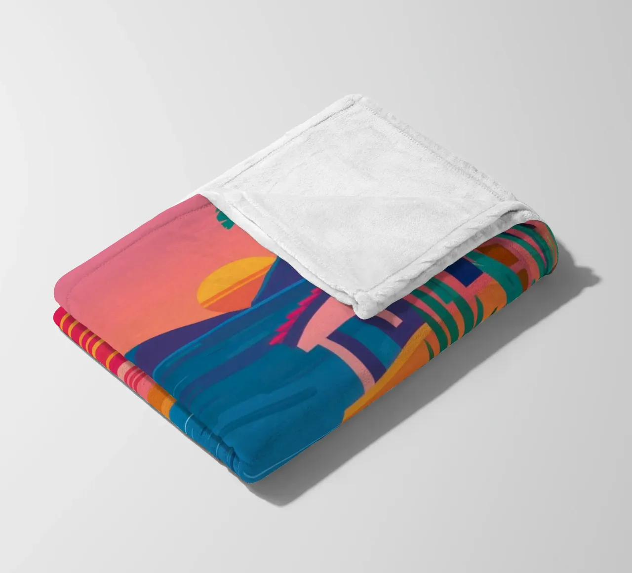 Scala per il paradiso coperta in pile da Trace Brush