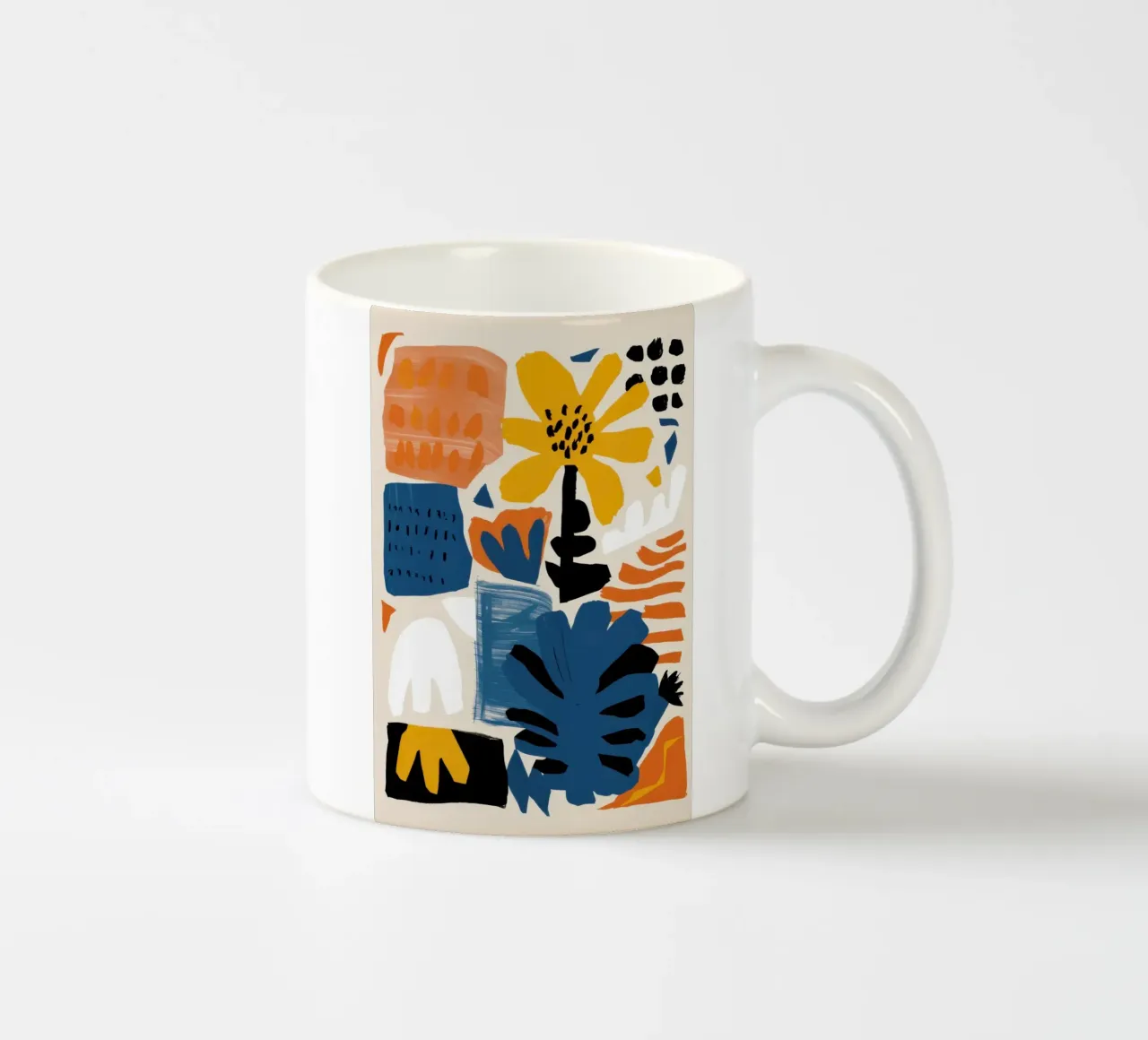 Paradiso dei pappagalli cremisi tazza in ceramica da Obs Canvas