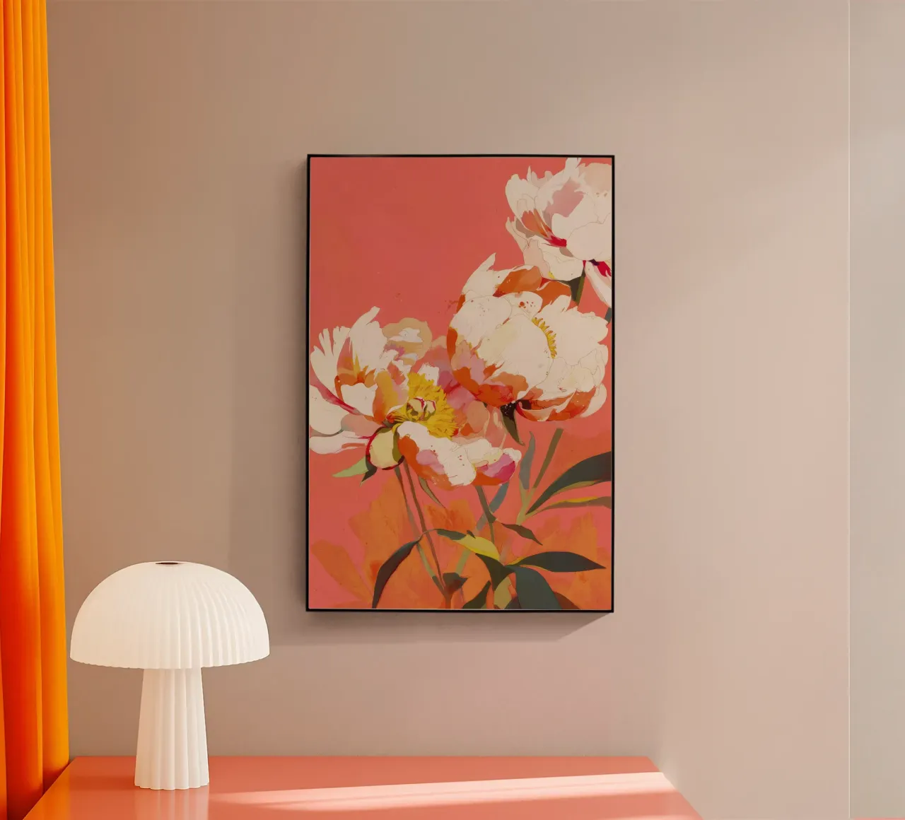 Wild Peony plexiglass da treechild