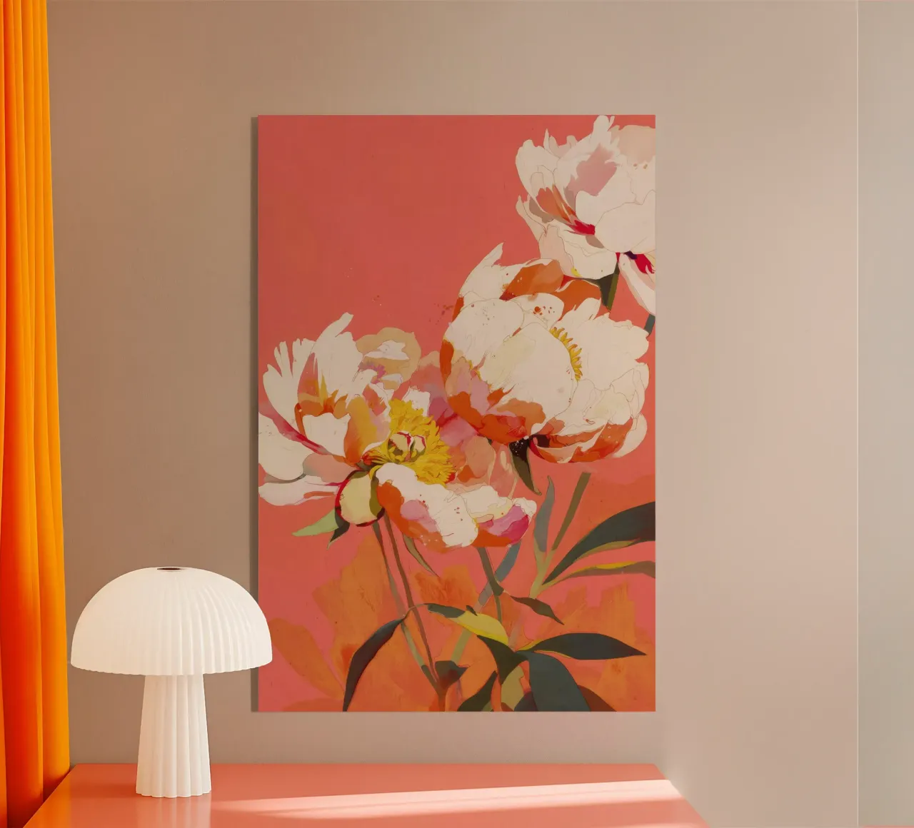 Wild Peony plexiglass da treechild