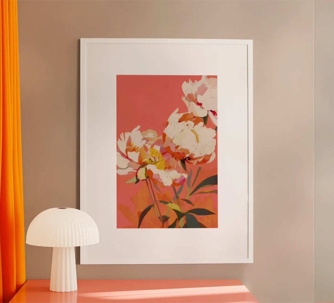 Wild Peony poster da treechild