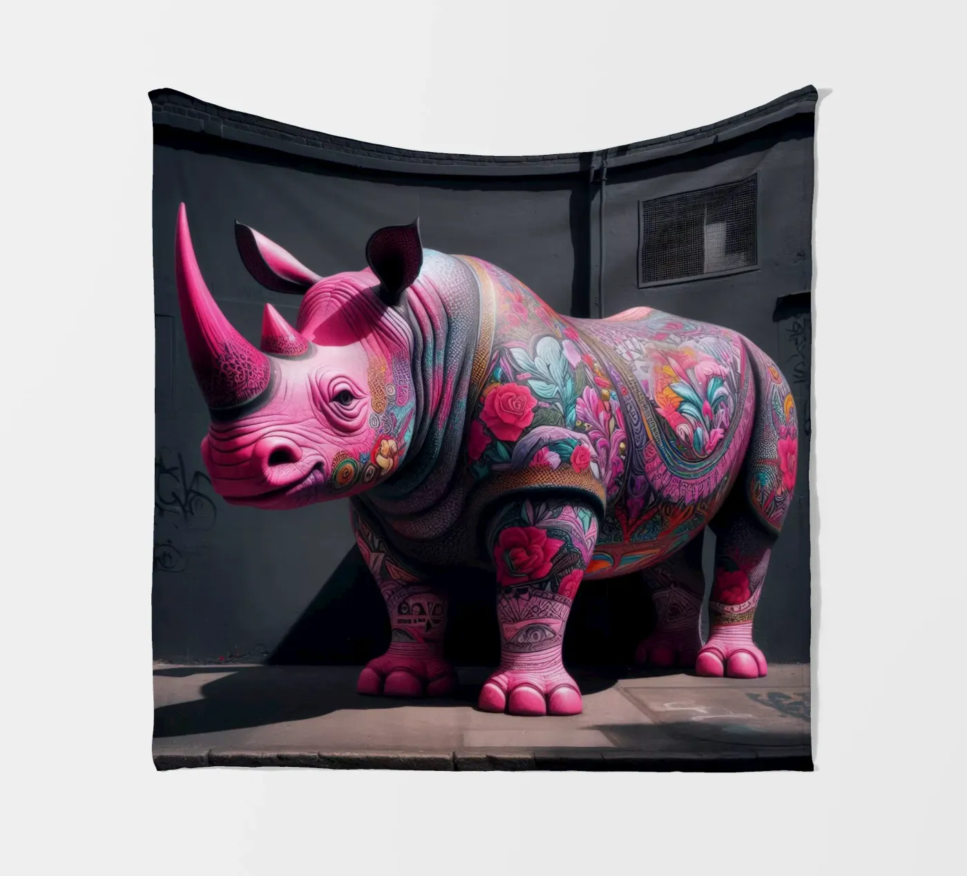 Nice Ink fleecedeken van Art Unleashed