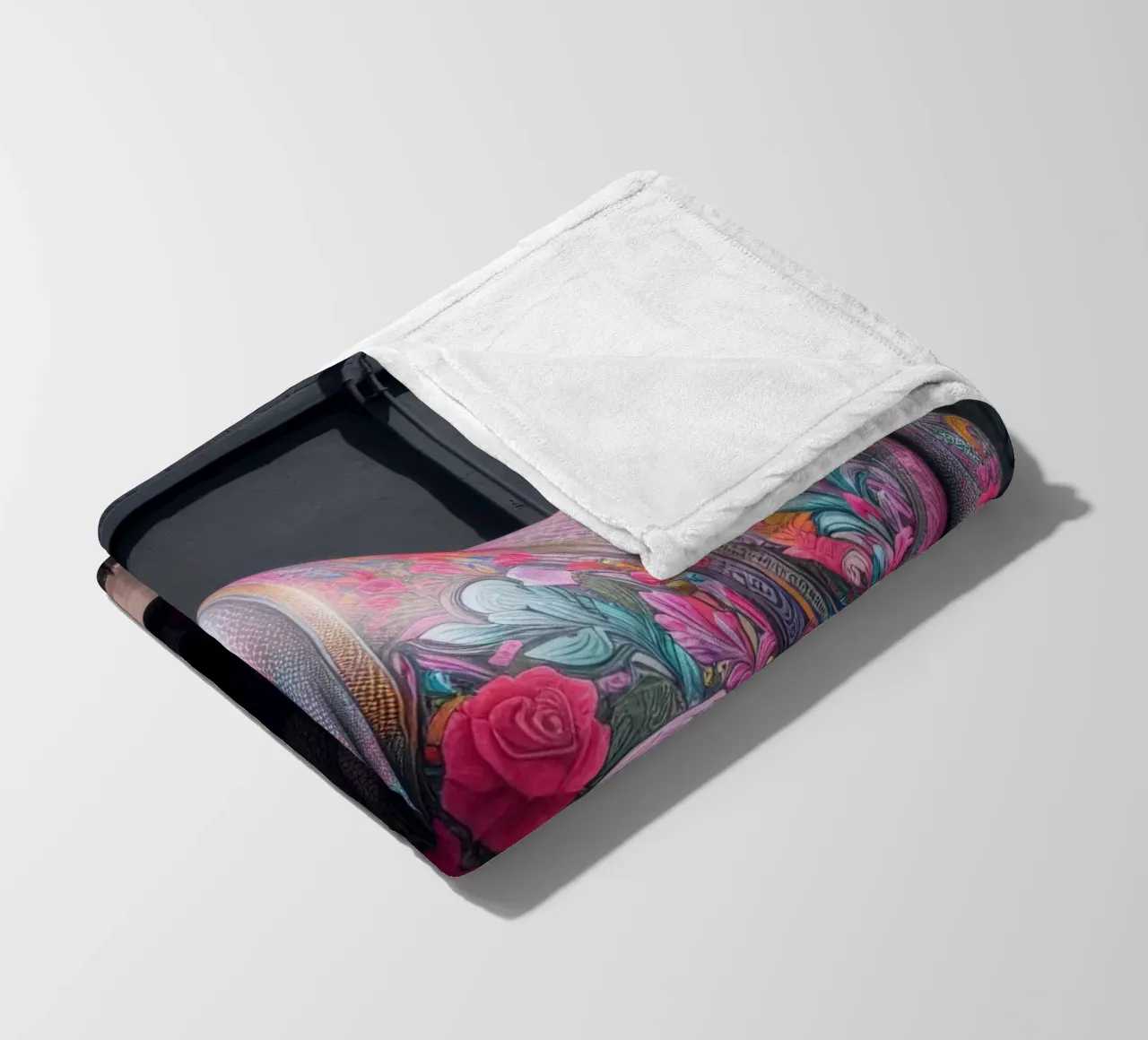 Nice Ink coperta in pile da Art Unleashed