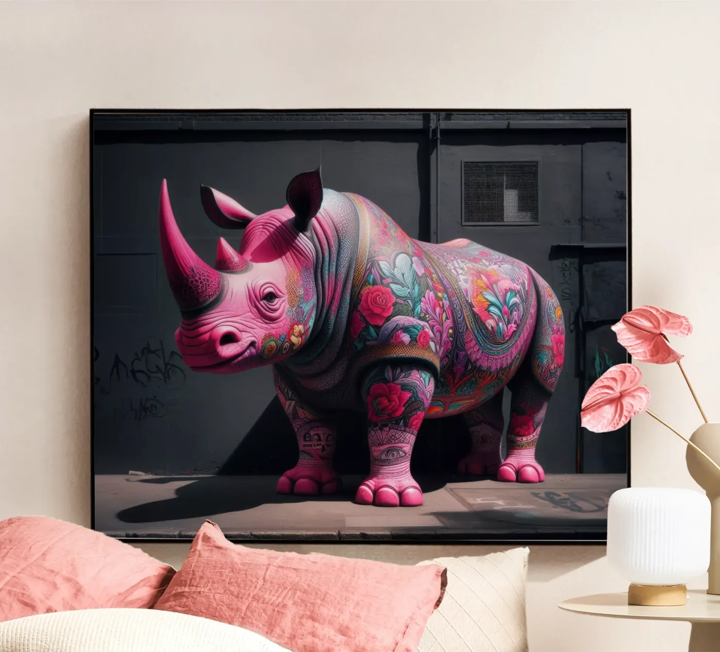 Nice Ink Acryl-Glas von Art Unleashed