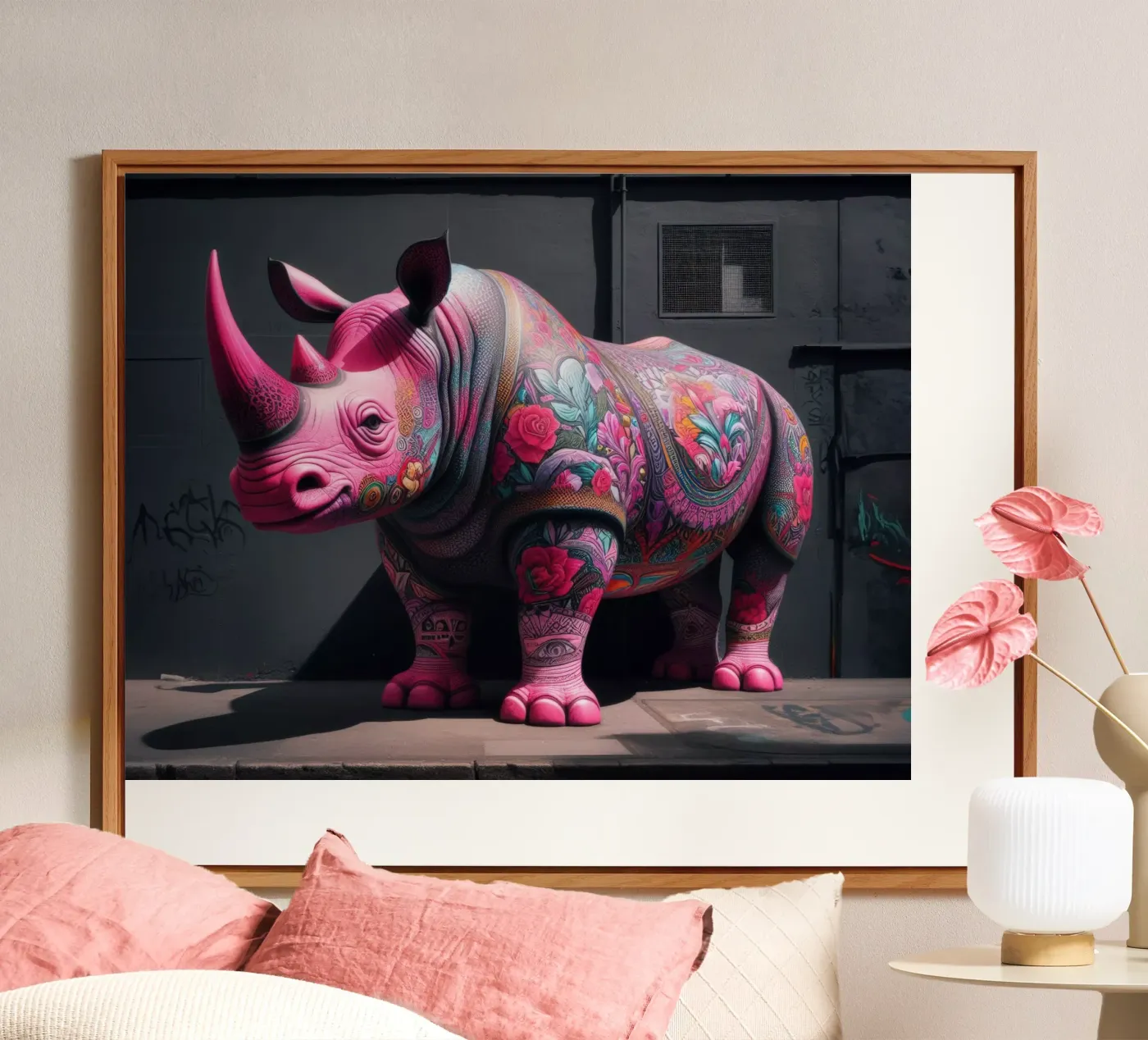 Nice Ink pannello forex da Art Unleashed