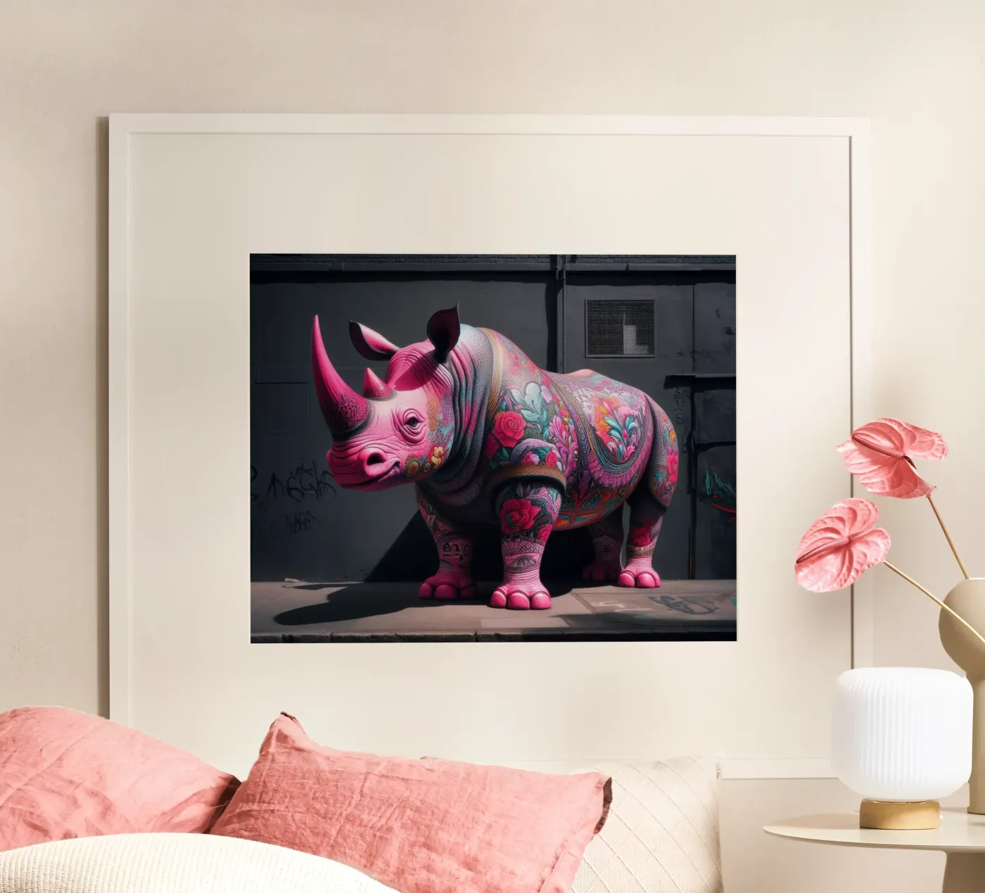 Nice Ink poster van Art Unleashed