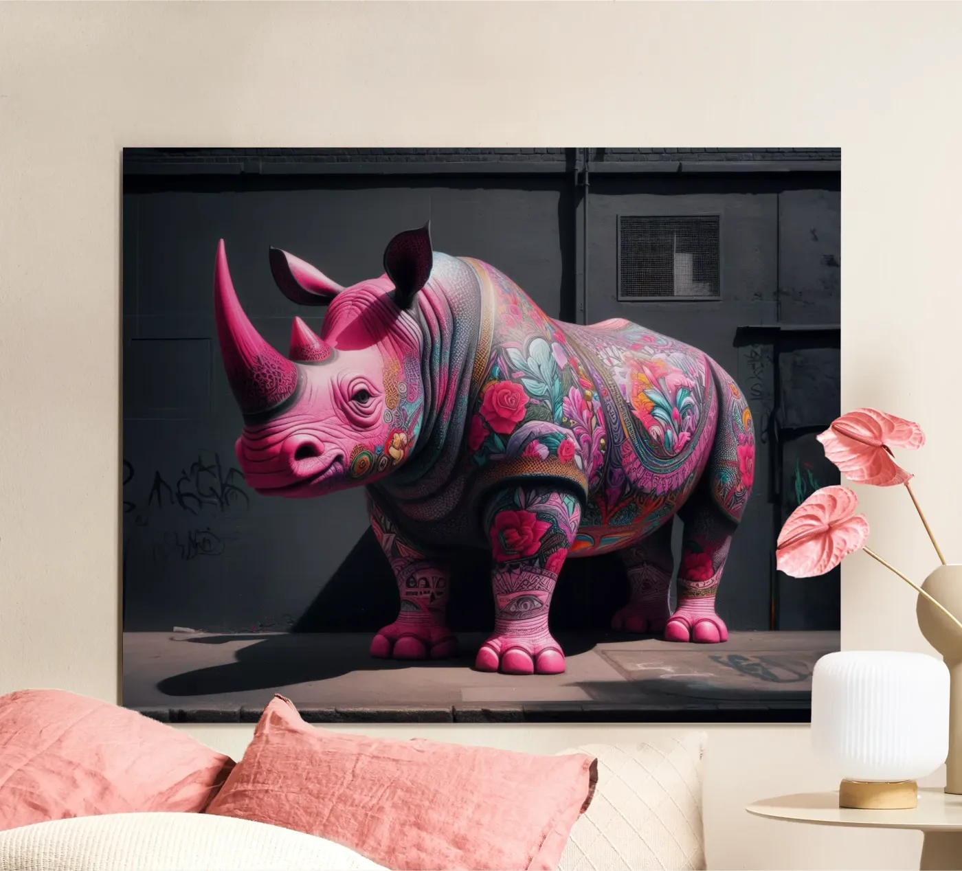 Nice Ink Poster von Art Unleashed