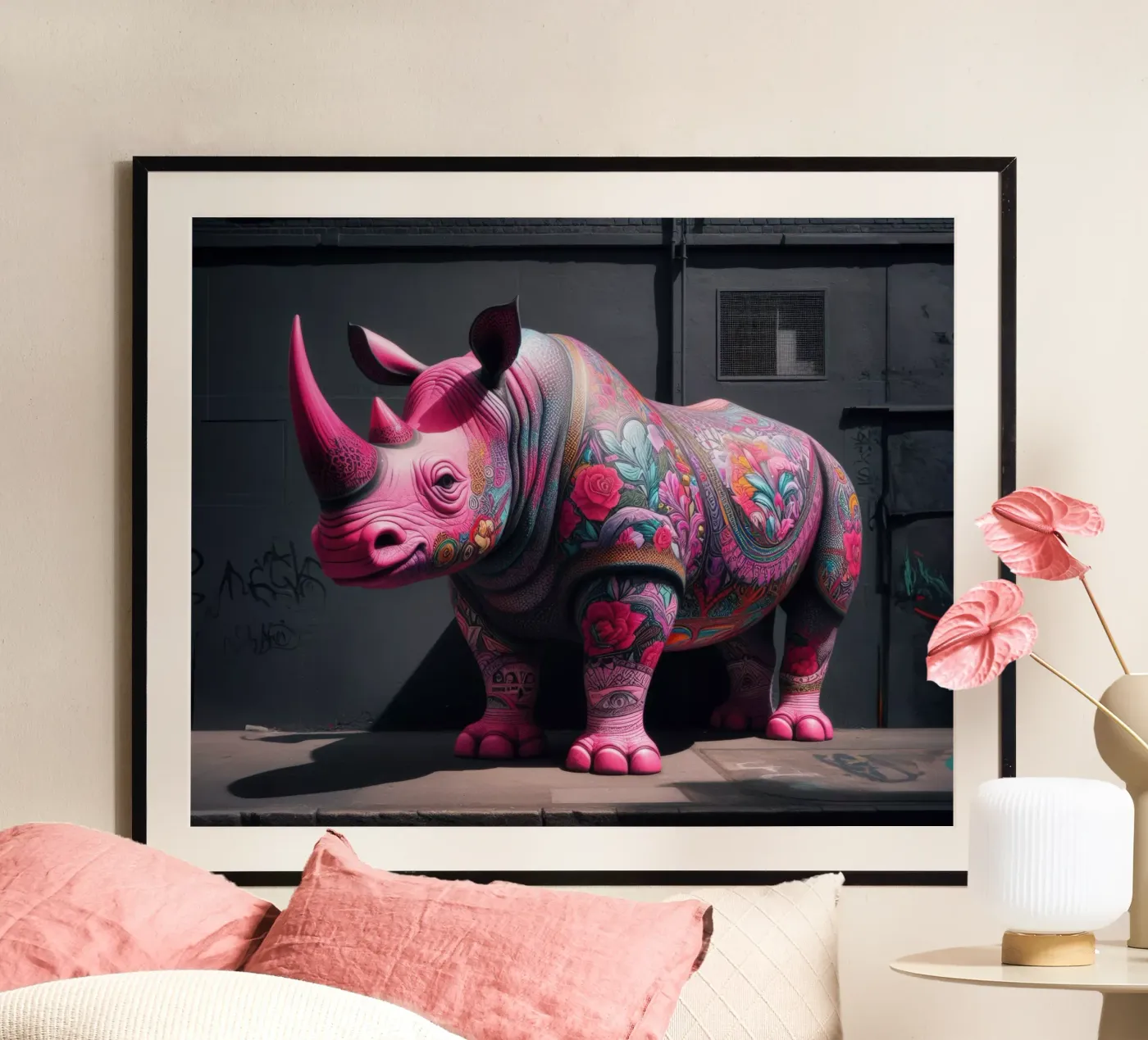 Nice Ink poster van Art Unleashed