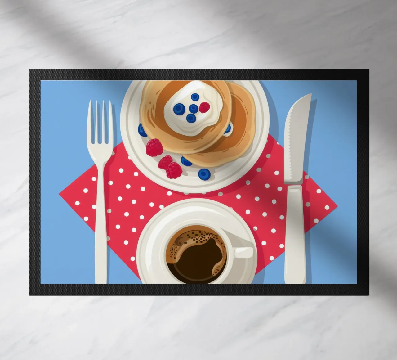 Pancake e caffè zerbino da Mark Solaria