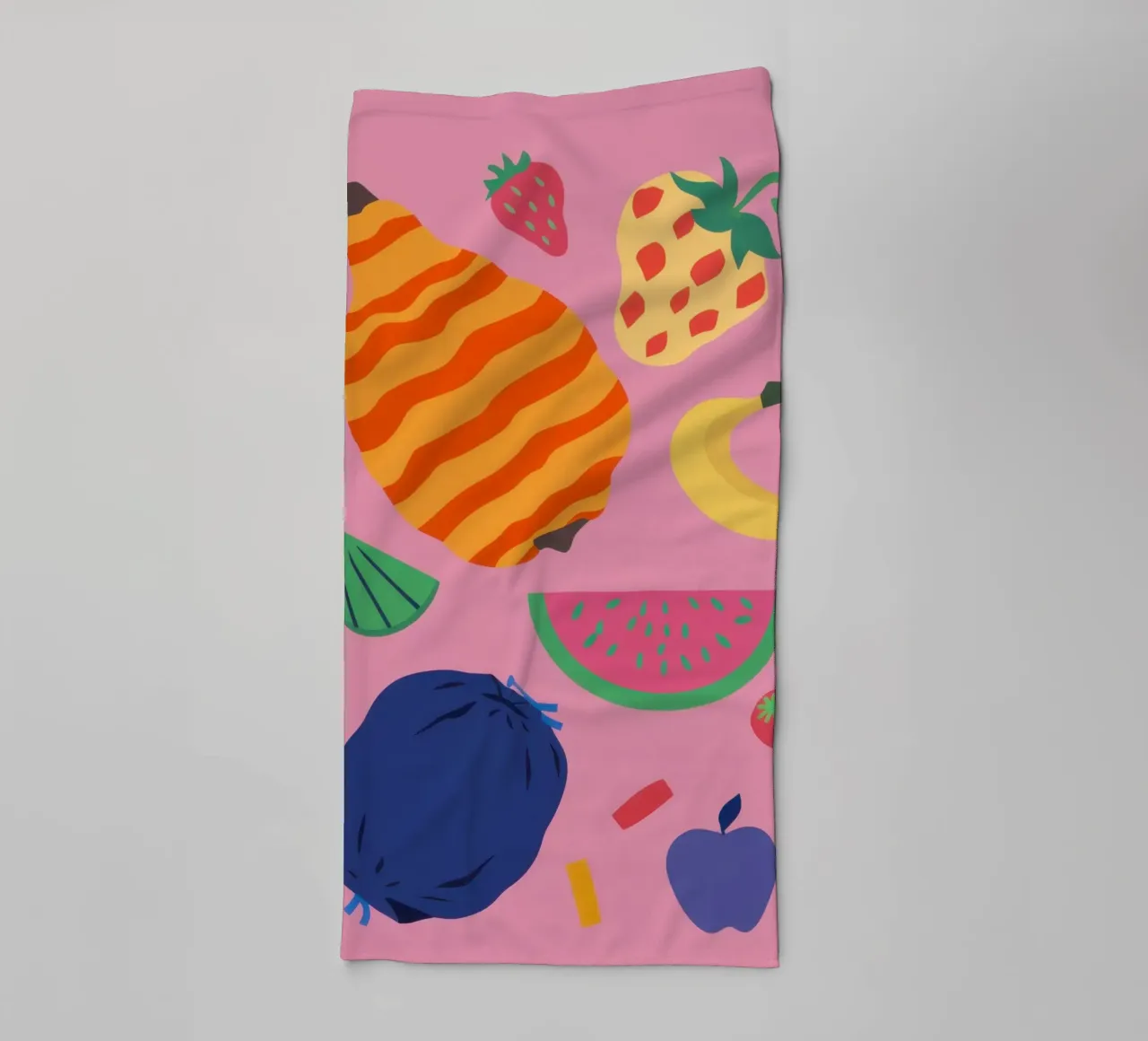 Misto di frutta tropicale asciugamano da bagno da Irish Strokes
