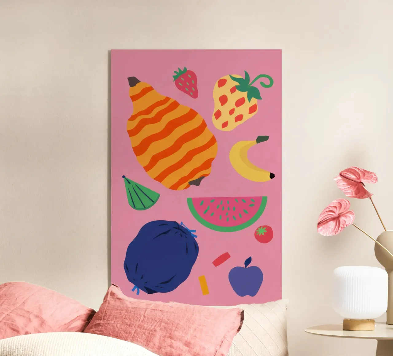 Misto di frutta tropicale plexiglass da Irish Strokes