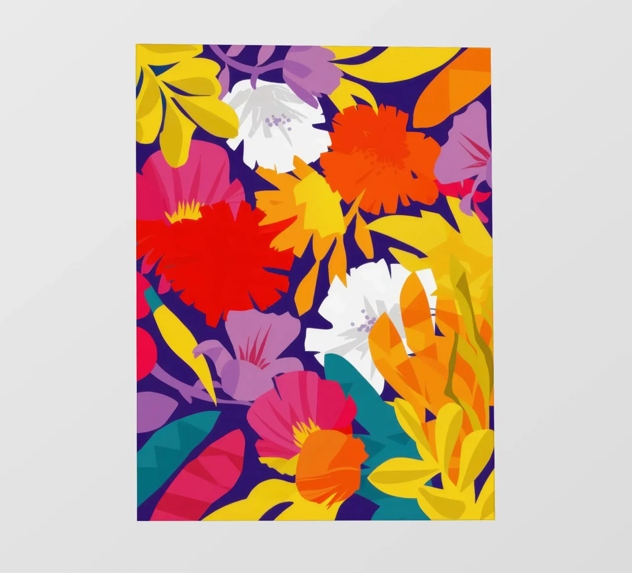 Collage di agrumi selvatici telo in pvc da Obs Canvas